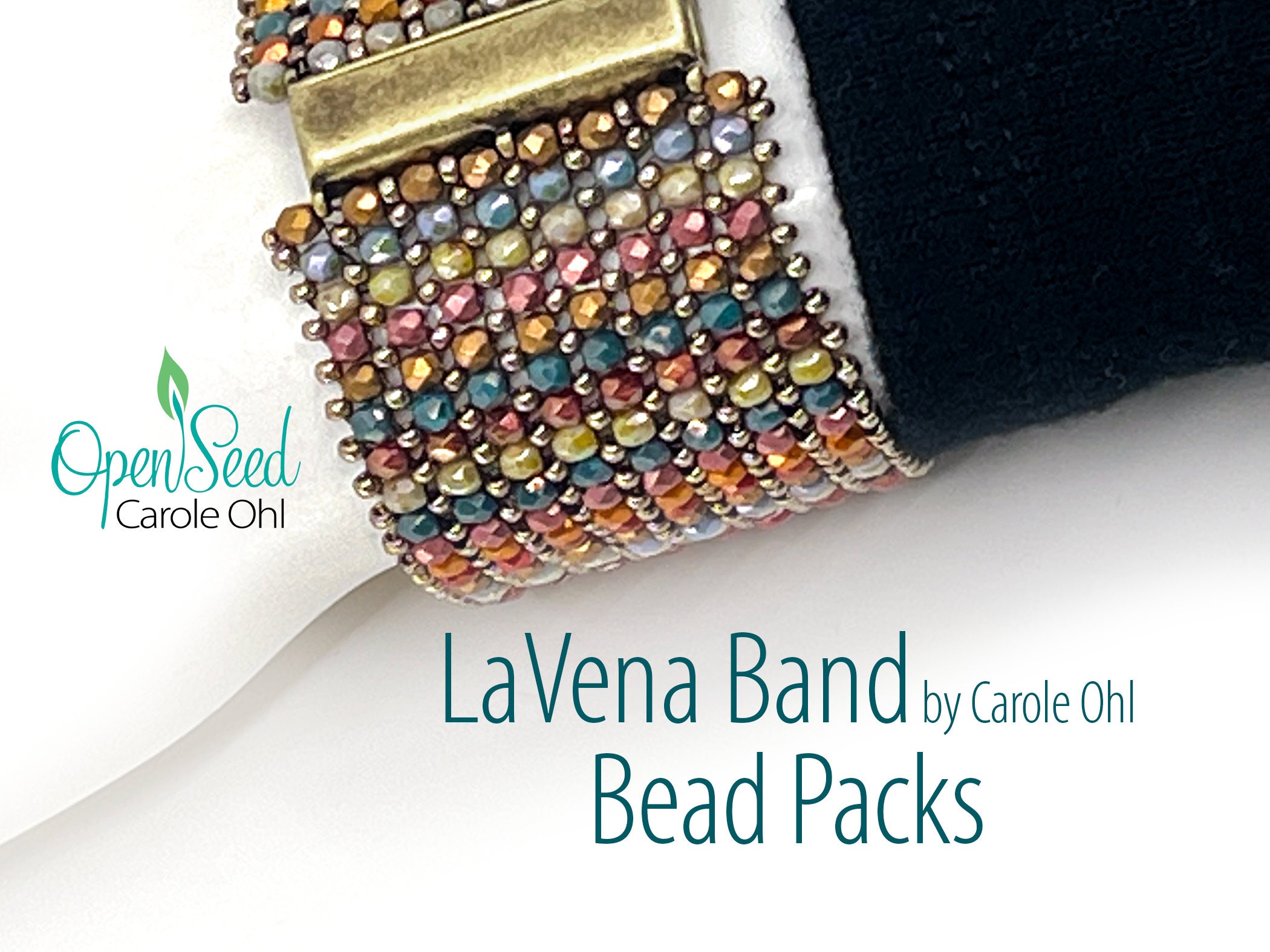 Lavena Band Bead Packs for DIY Bead Weaving by Carole picture photo