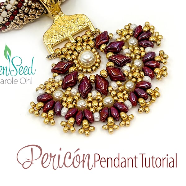 Pericon Pendant Tutorial by Carole Ohl