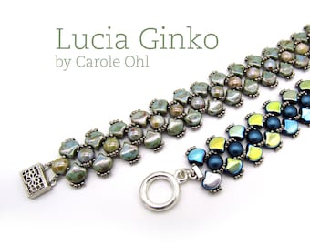 Lucia Ginko Beadweaving Tutorial by Carole Ohl