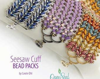Seesaw Cuff Bead Pack by Carole Ohl