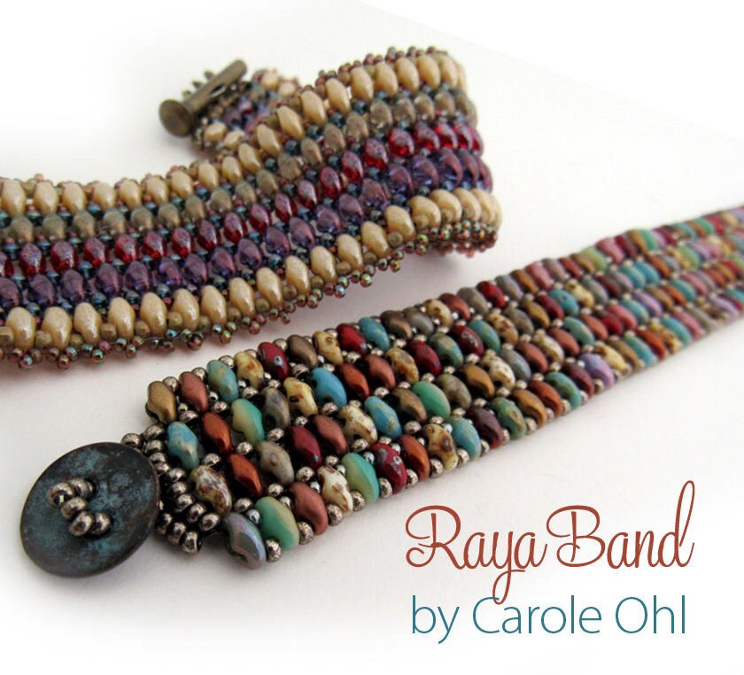 Raya Band Beadweaving Tutorial by Carole Ohl