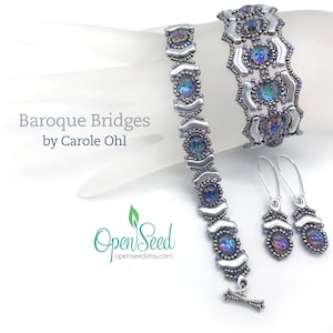 Baroque Bridges Jewelry Making Bracelet Tutorial by Carole Ohl