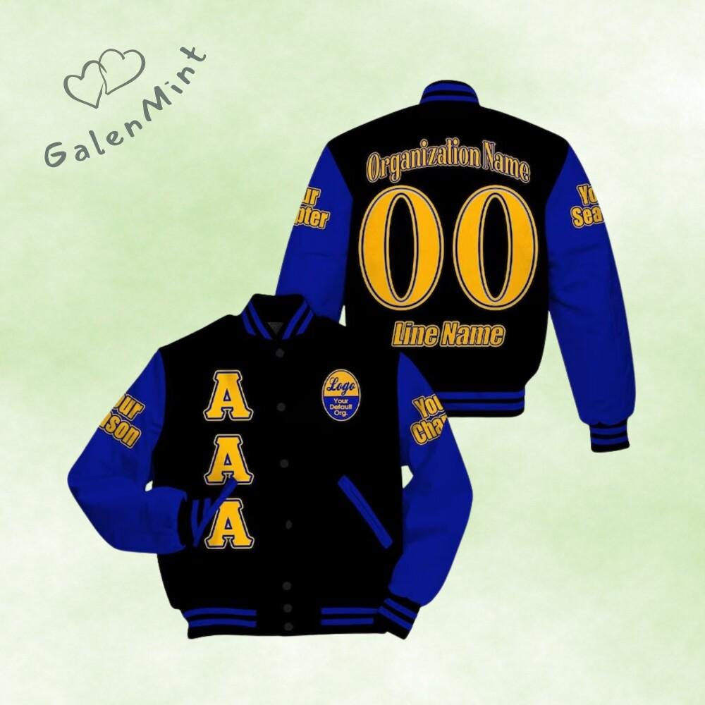 Discover Ireishprint Custom Chapter Varsity Jacket, Sigma Gamma Rho Royal Blue Sleeves Sisterhood 1922 Sorority