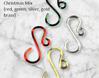 Ganci per decorazioni mini calibro 20 realizzati a mano: perfetti per piccoli alberi e decorazioni delicate