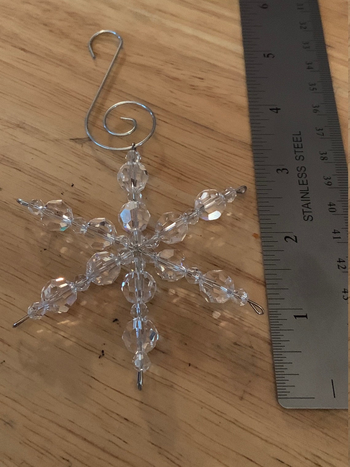Swarovski Snowflake Ornament Swarovski Tree Ornament Etsy