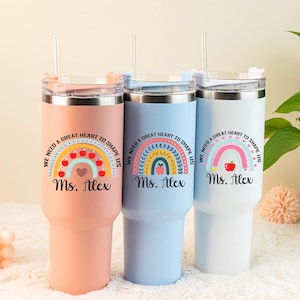 Teacher Appreciation Gift,Teacher Travel Mug,Personalized Teacher 40oz Tumbler,Teacher Gift,Back To School Gift,Thank You Gift Teacher