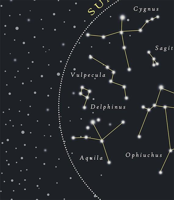 Constellation Star Chart