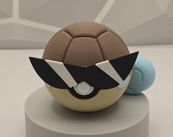 Pokemon Anime Decor Ball Set for Gamers and Collectors, 3D Printed Figures as Gift Idea, Modern Collector Display for Shelf