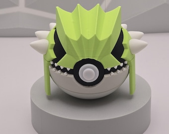 Figure Home Style Pokeball Gaming Model 3D Printed Collectible Display Fan Art Geek Decor Nerd Room Gamer Setup Unique Gift