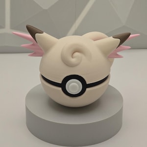 Modell Sammler Anime Pokeball Gaming Deko 3D Gedruckt Geschenk Figur Display Gamer Zimmer Fan Art Geek Room Unique Dekoartikel