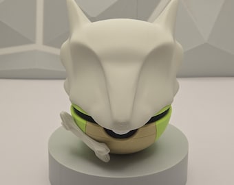 Interior Display Figure Pokeball Gaming Decor 3D Printed Collectible Model Fan Art Geek Decor Nerd Room Gamer Setup Unique Gift