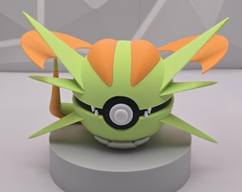 Figure Gift Setup Pokeball Model 3D Printed Collectible Display Decor Fan Art Geek Decor Nerd Room Gaming Room Unique Gift