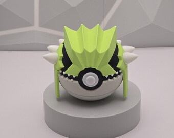 Figure Home Style Pokeball Gaming Model 3D Printed Collectible Display Fan Art Geek Decor Nerd Room Gamer Setup Unique Gift