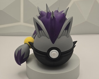 Decor Home Gift Pokeball Gaming Figure 3D Printed Collectible Display Model Fan Art Geek Decor Nerd Room Gamer Setup Unique