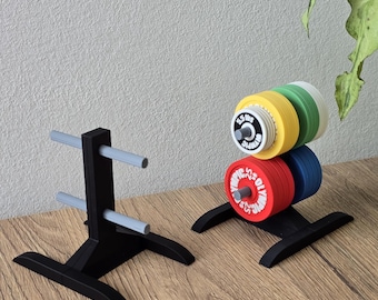 Weight rack for PR Fitness Tracker with personal best indicator and weight plates for PR Tracker | Fitness Rack Fitness Goals 2026