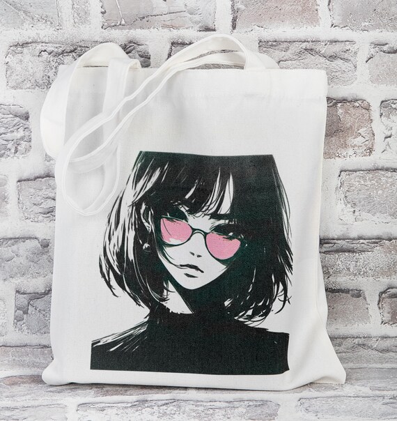 Junji Ito Tomie Canvas Tote Bag Creepy Manga Art
