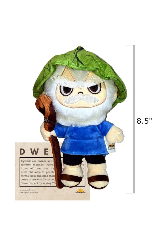Dwende Plushie | Filipino Folklore | Cryptid Mythology | Nature Spirit |  Halloween | Dwarf Gnome | Tagalog | Collectible Philippines