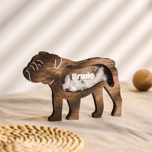 Personalized Wooden Dog Memorial Box: Custom Pet Keepsake