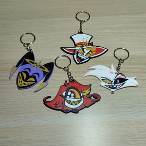 Hazbin Hotel Keychain