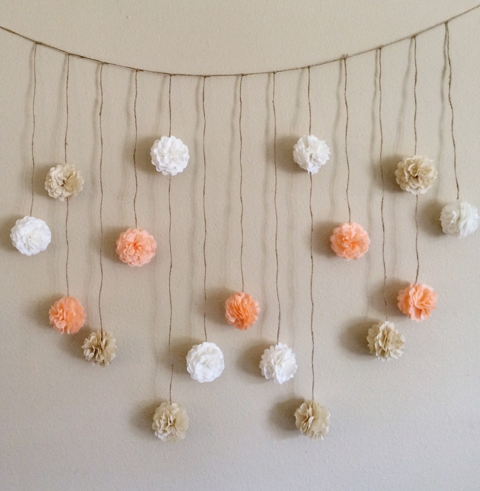 pompom garland pompom garland