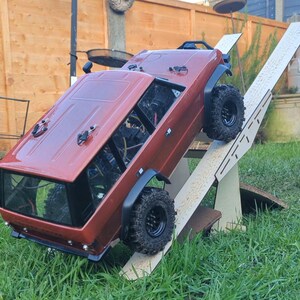 File di progettazione laser RC Rock crawler altalena 1/10th scale ostacoli percorso laser design