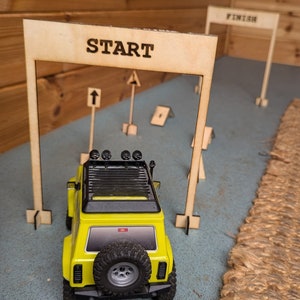 Laser Design Files RC Rock crawler starter set 1/24 1/18th scale obstacle course Download