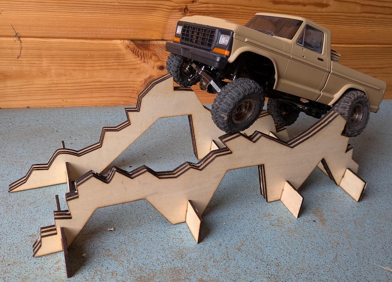 Laser Design Files RC Rock Crawler Rocks 1/24 1/18th Scale Obstacle ...