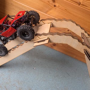 Laser Design Files RC Rock crawler Arch 1/24 1/18th scale obstacle course Download