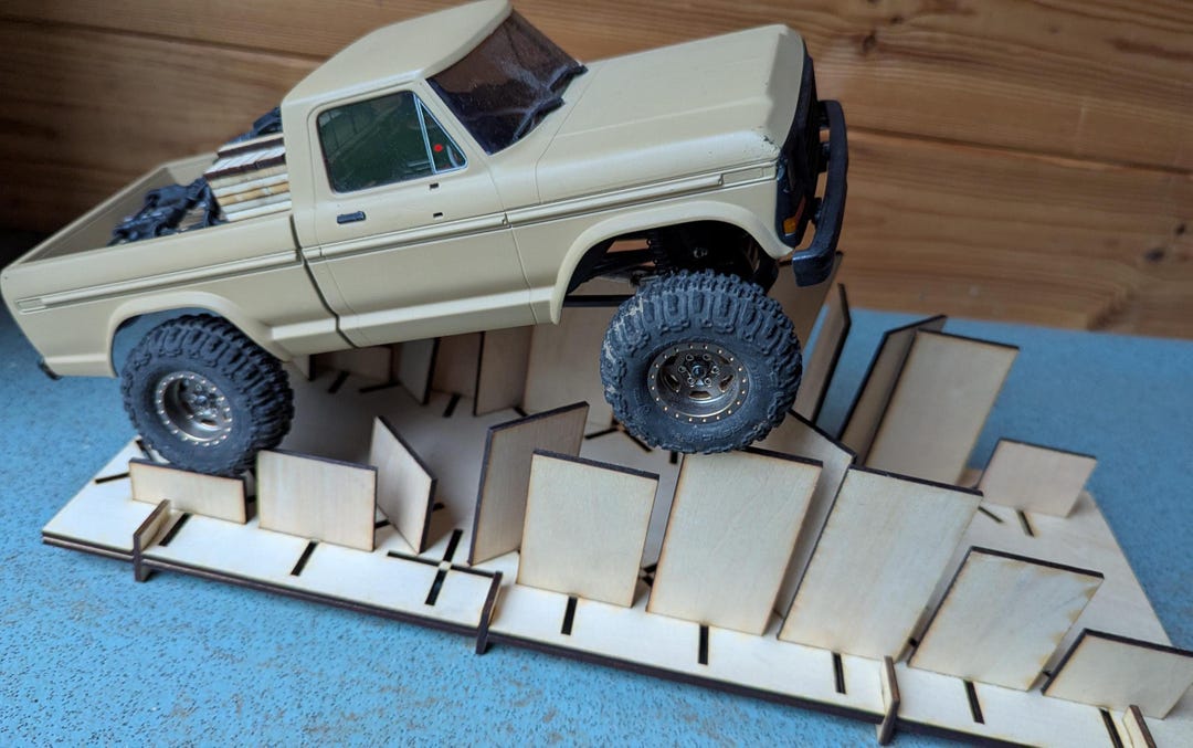 File Rc Laser Design Files RC Rock Crawler Pillars 1/24 1/18th Scale Obstacle ...