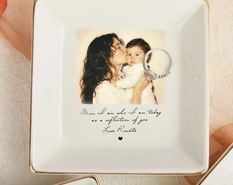 Regali fotografici per il giorno delle nozze della mamma, regali di compleanno per la mamma, regalo fotografico, portagioie per la mamma, portaoggetti fotografico, regali fotografici per la madre della sposa