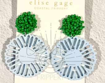 Scalloped Geometric Earring File - DIGITAL FILE ONLY - 3 Sizes Included