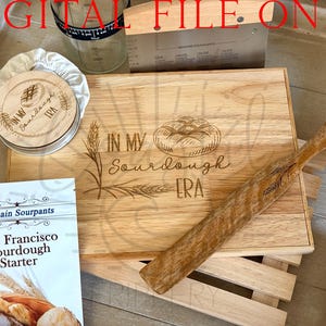 Sourdough Starter Gift Set Bundle - Sourdough Bundle - Digital File ONLY
