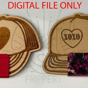 Porta clip per cappelli di San Valentino - Pacchetto porta clip per cappelli - Porta clip per cappelli da camionista - SOLO FILE DIGITALE