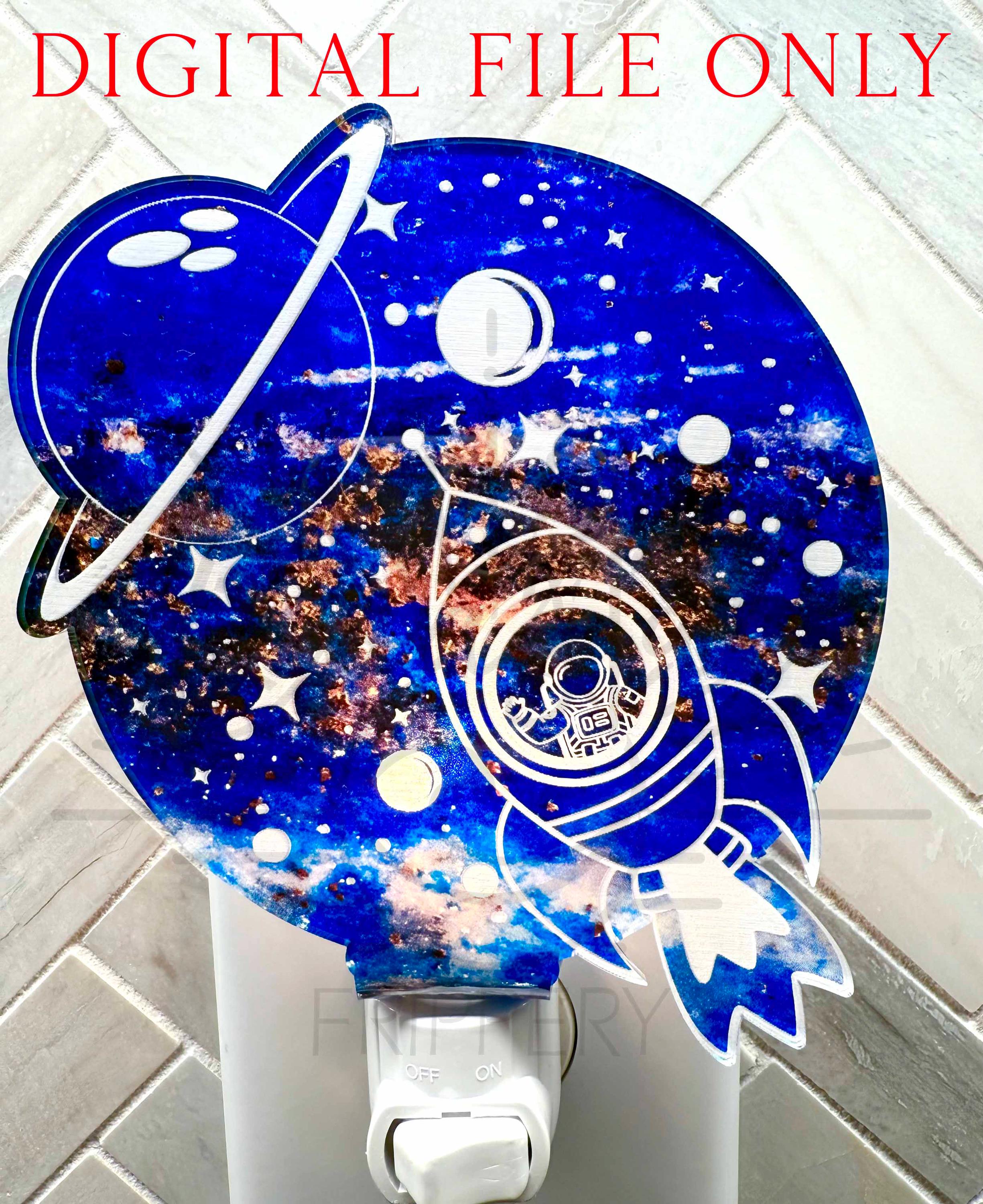 Baby Nursery Night Light - Dream Big Little One Night Light