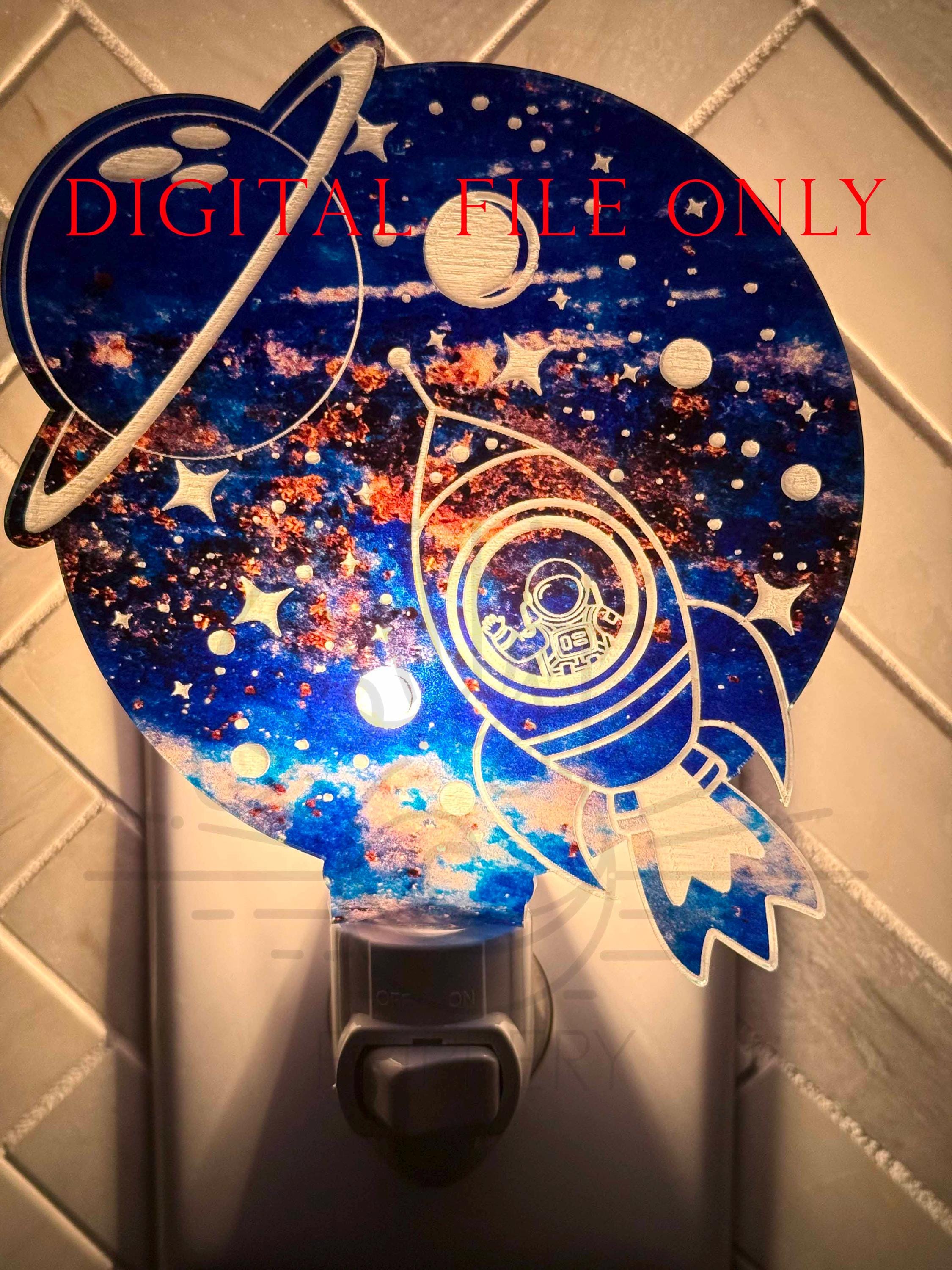 アート・デザイン・音楽 Ola Rindal / Night, Light Baby Nursery Night Light - Dream Big Little One Night Light