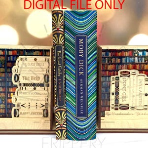 Reading Bookends Set - Back to School - Teacher Gift - Teacher Laser Files - Diode Friendly DIGITAL File Only