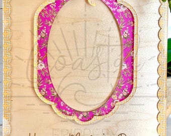 Mother's Day Picture Frame File for Acrylic - Bow Picture Frame Mothers Day Picture Frame - SVG File - Digital File ONLY