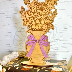 Flowers Shelf Sitter - All Occasion Flowers 2 Shelf Sitter - Digital File ONLY