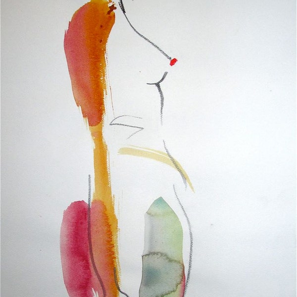 One minute pose 74.2  by Gretchen Kelly