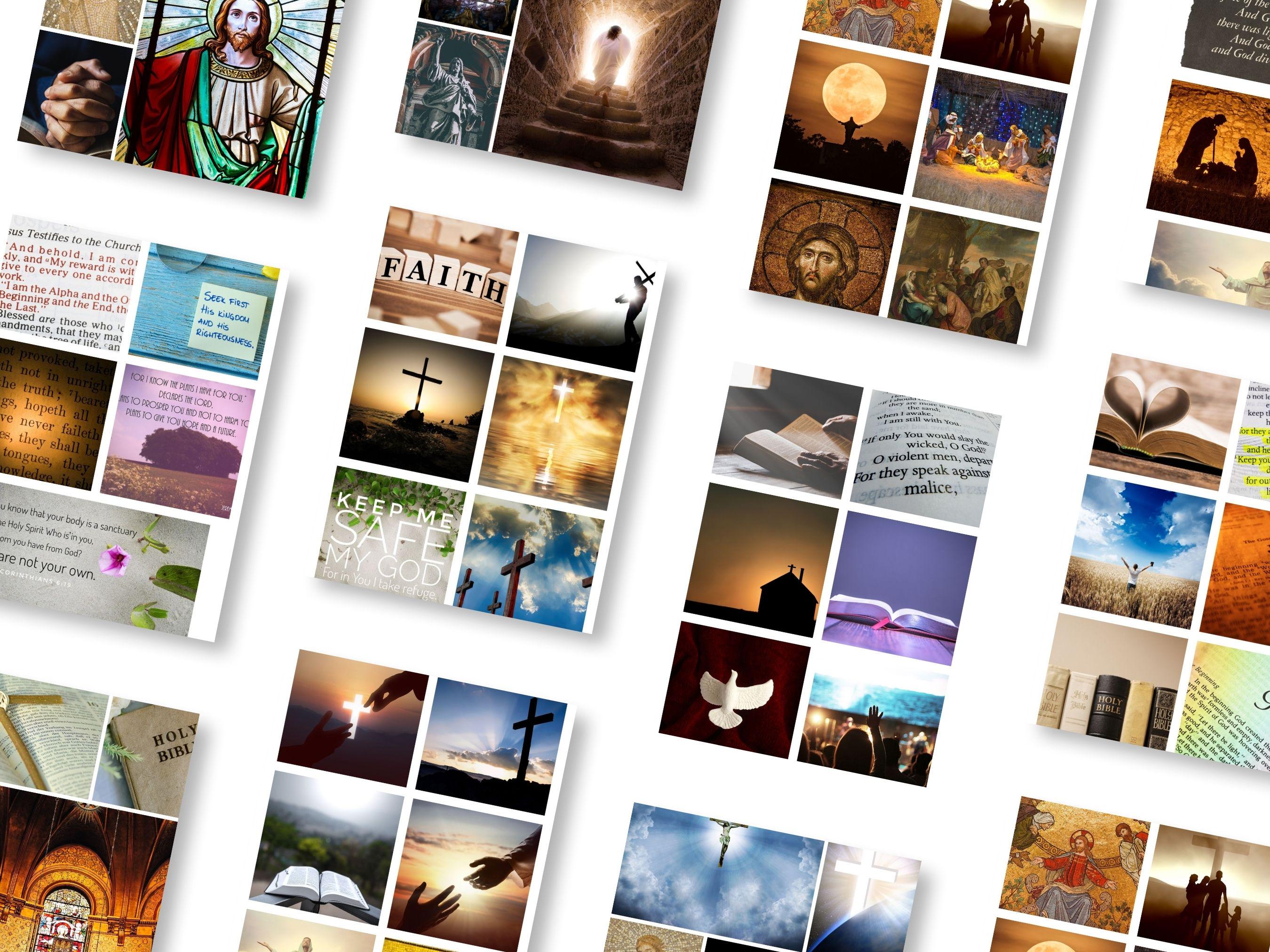 Christian Vision Board Kit Bible Verses & Affirmations (printable PDF ...