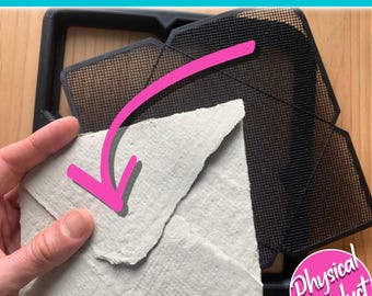 Handmade Paper Envelope Deckle and Mold Papermaking Kit C5 C6 C7 C8 C9 Sizes, Papermaking Tool, Mold and Deckle for DIY Wedding Invitation