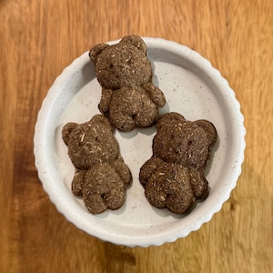 Galletas Graham para chinchilla (paquete de 10) / Golosinas saludables y totalmente naturales para chinchillas / Sin colorantes ni tintes artificiales