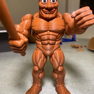 Tung tung tung toy muscular Sahur - Italian Brainrot