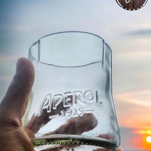 APEROL HANDMADE GLASSES - Italian glasses for aperitifs