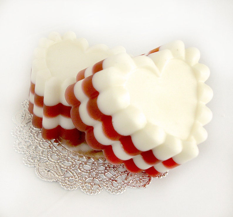 Red Velvet Cake Bar Soap image 1