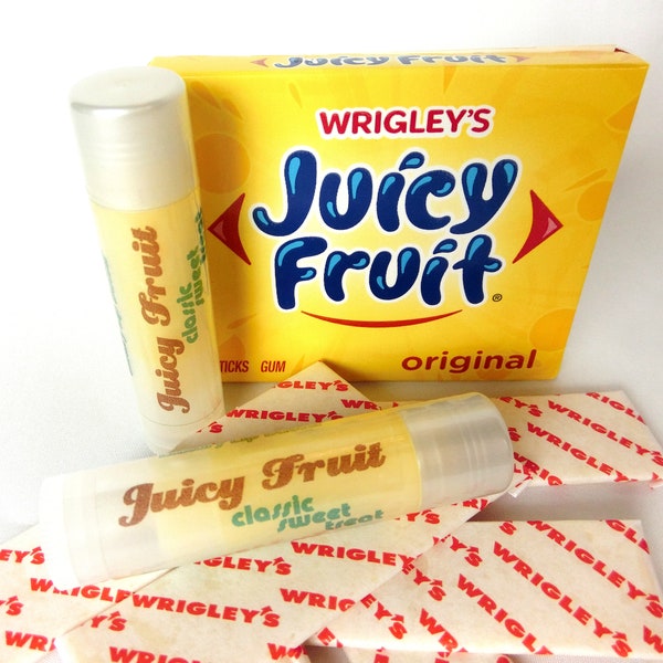 Juicy Fruit - the juice is loose - One Shea Lip Balm