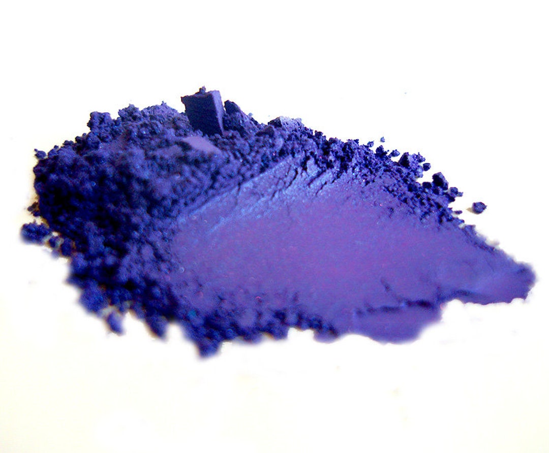 Deep Violet Powder Ultra Violet - Mineral Pigment Makeup - Etsy