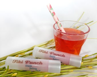 Tiki Punch - fruit juicy red - One Shea Lip Butter