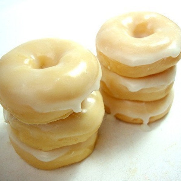 Half Dozen - Glazed - Mini Donut Soap 6-pack