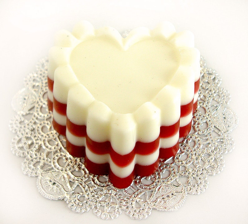 Red Velvet Cake Bar Soap image 2